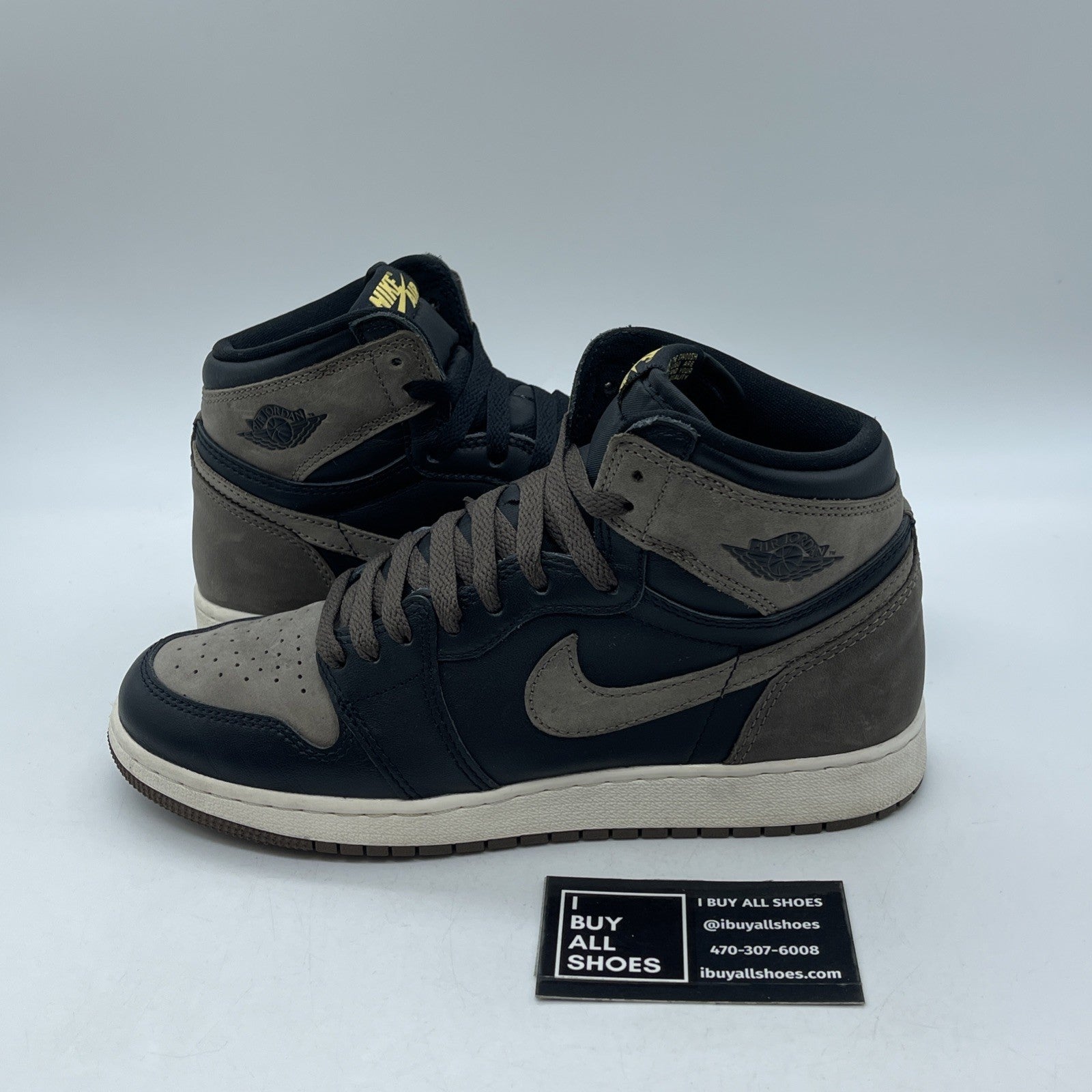 Size 7Y (GS) - Air Jordan 1 High Retro OG Palomino Suede Leather (FD1437-020)