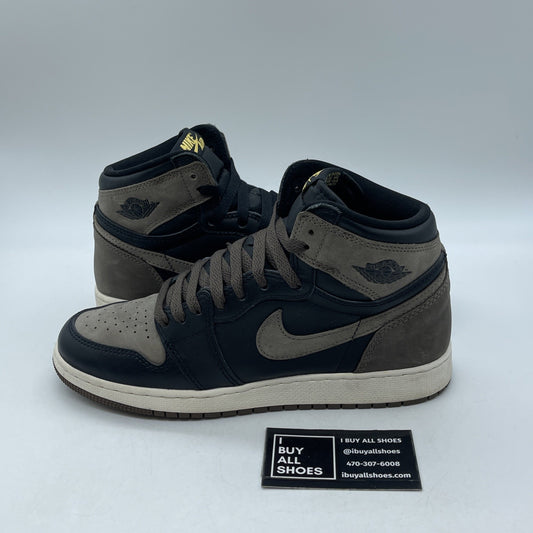 Size 7Y (GS) - Air Jordan 1 High Retro OG Palomino Suede Leather (FD1437-020)