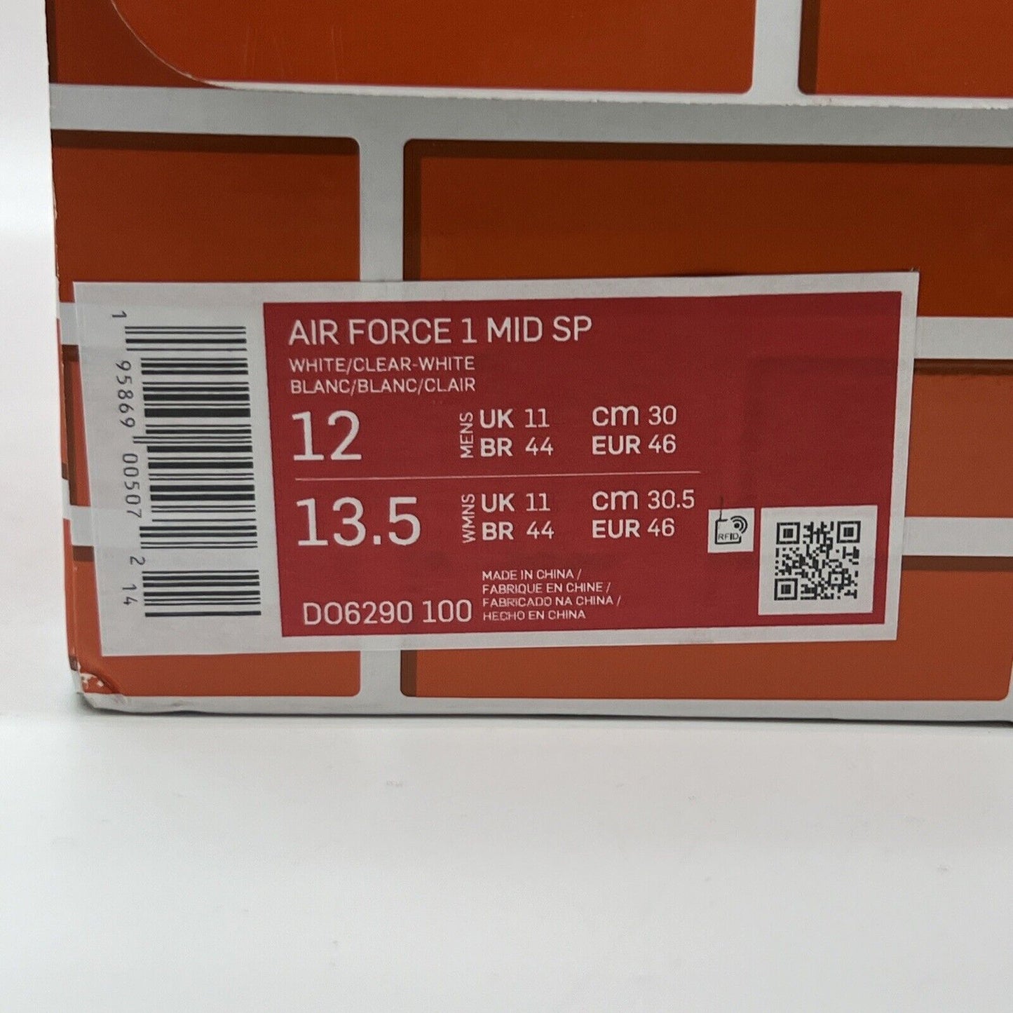 Size 12 - Nike Air Force 1 x Off-White White 2022 Brand New Og All