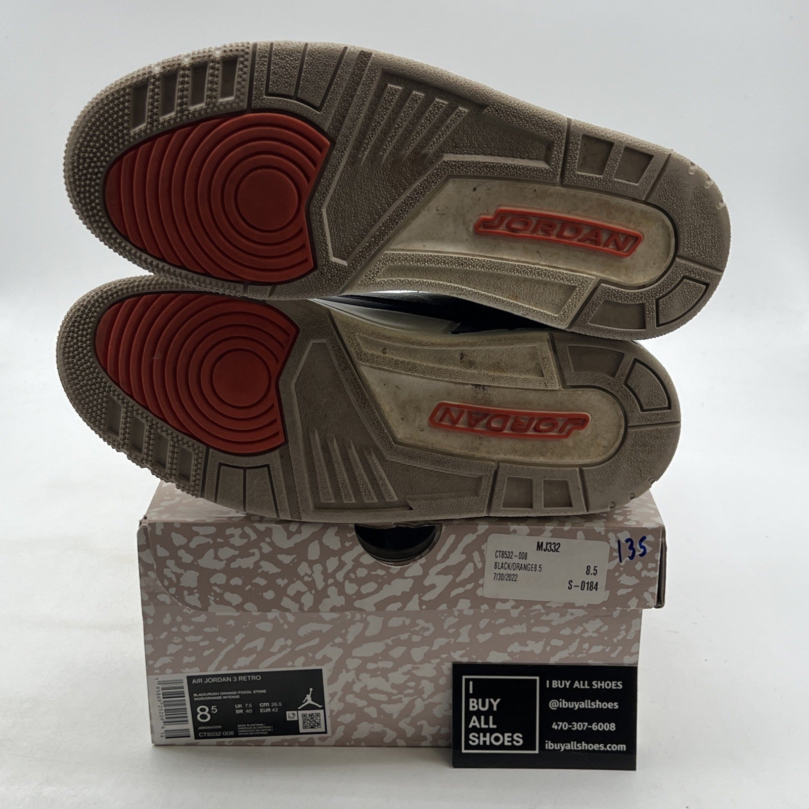 Size 8.5 - Air Jordan 3 Retro Mid Desert Elephant (CT8532-008)