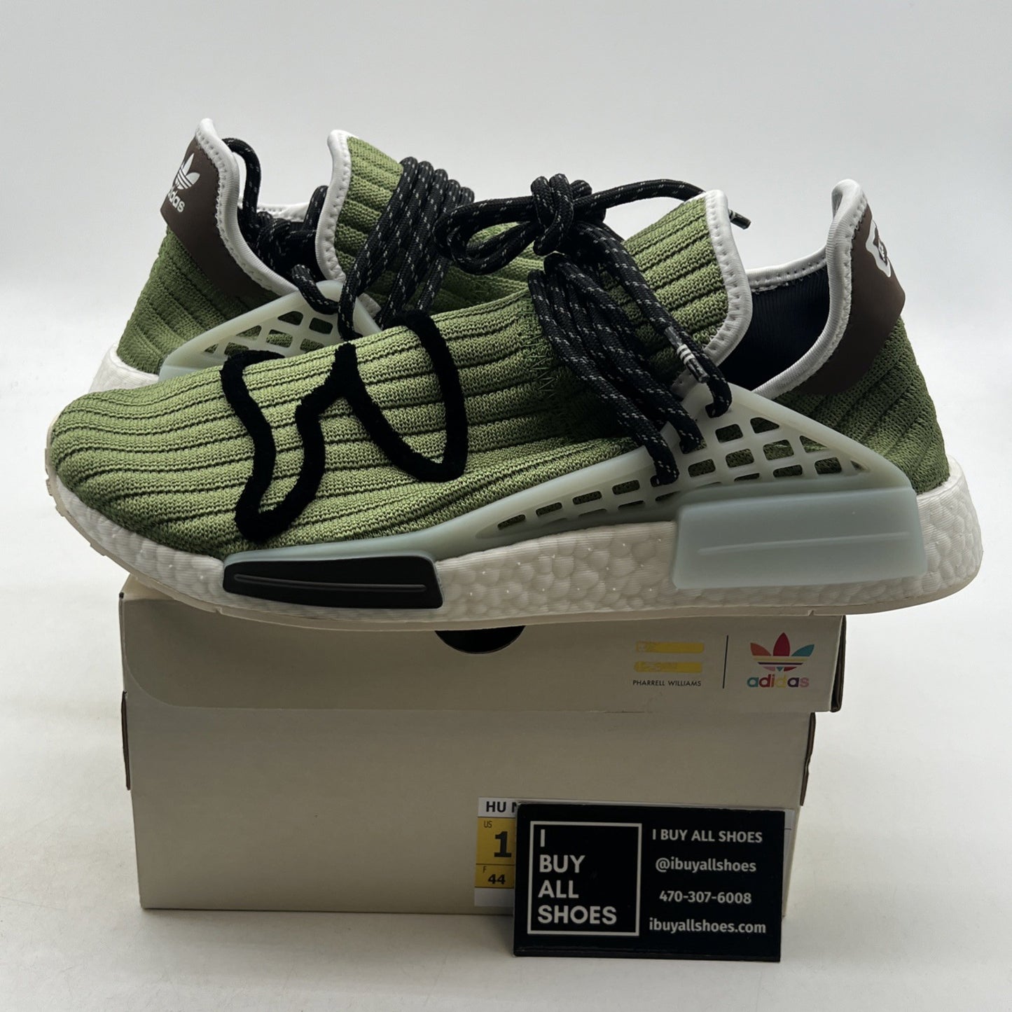 Size 10 - adidas BBC Ice Cream x Pharrell x NMD Human Race Running Dog (GZ1664)