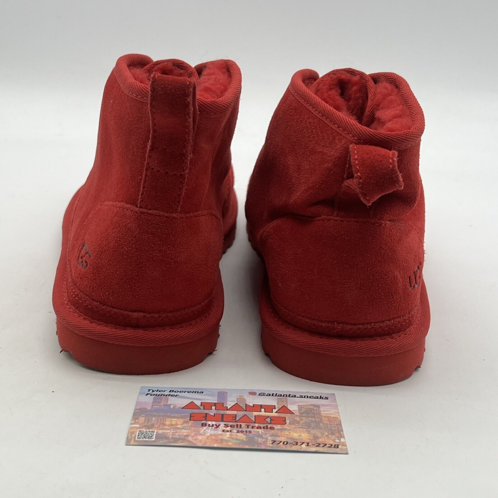Size 9 - Women’s UGG® Neumel Chukka Boot Samba Red