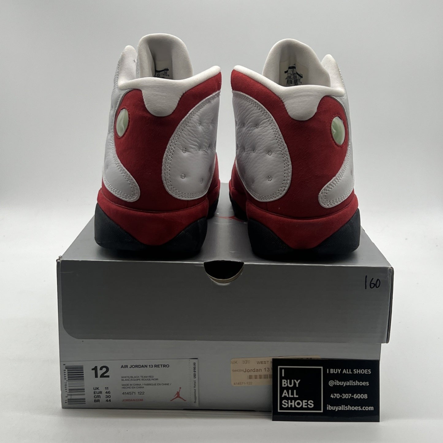 Size 12 - Air Jordan 13 Retro Chicago 2017 (414571-122)