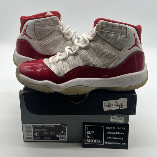 Size 4.5Y - Air Jordan 11 Retro High Cherry (378038-116)