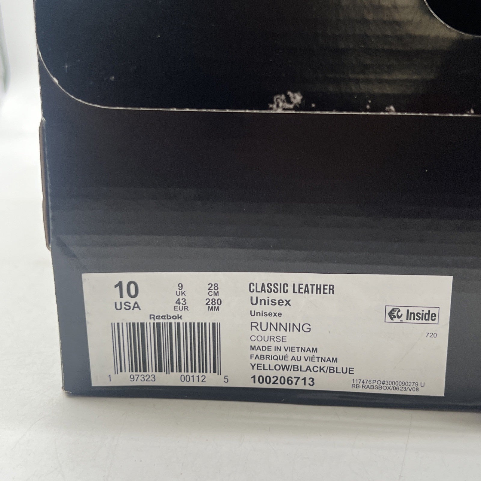Size 10 - Reebok Marvel x Classic Leather Wolverine (100206713)