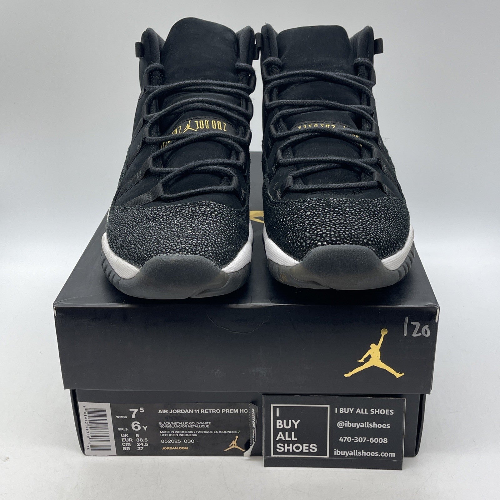 Size 6Y (GS) - Air Jordan 11 Retro Mid Jubilee / 25th Anniversary (852625-030)