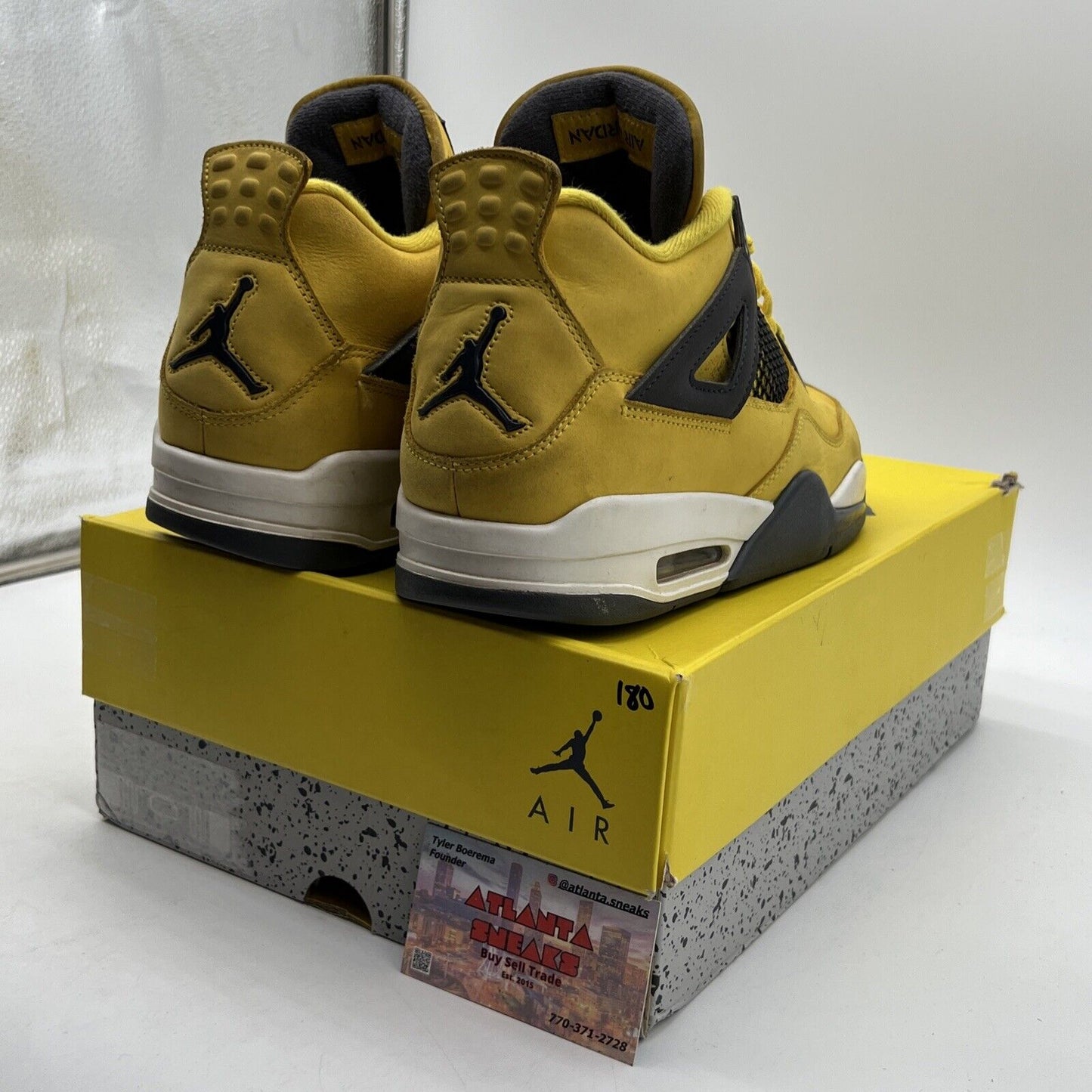 Size 10 - Jordan 4 Retro Mid Lightning (CT8527-700)