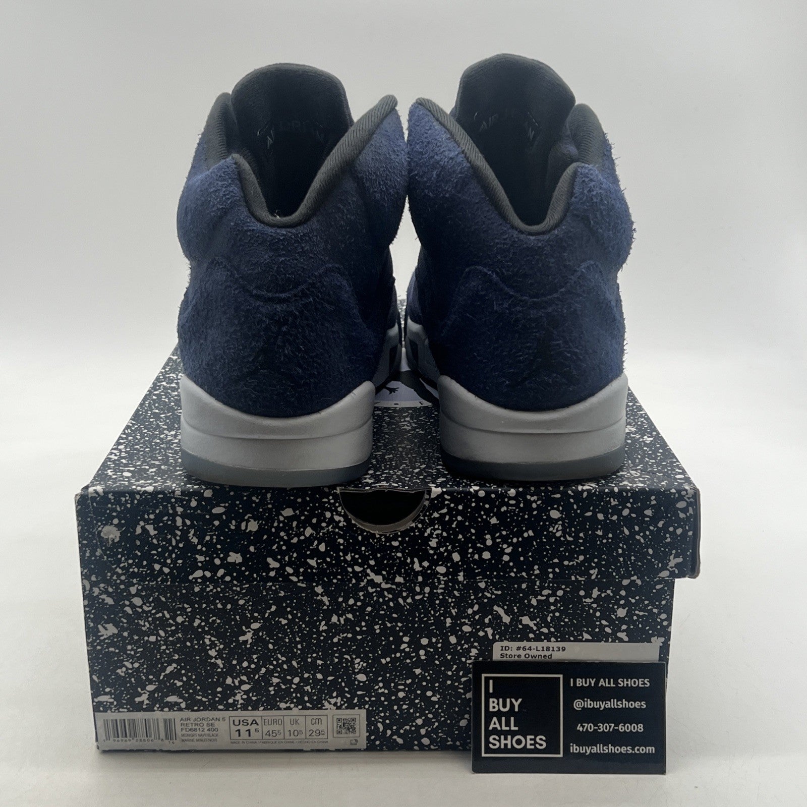 Size 11.5 - Air Jordan 5 Retro SE Midnight Navy (FD6812-400)