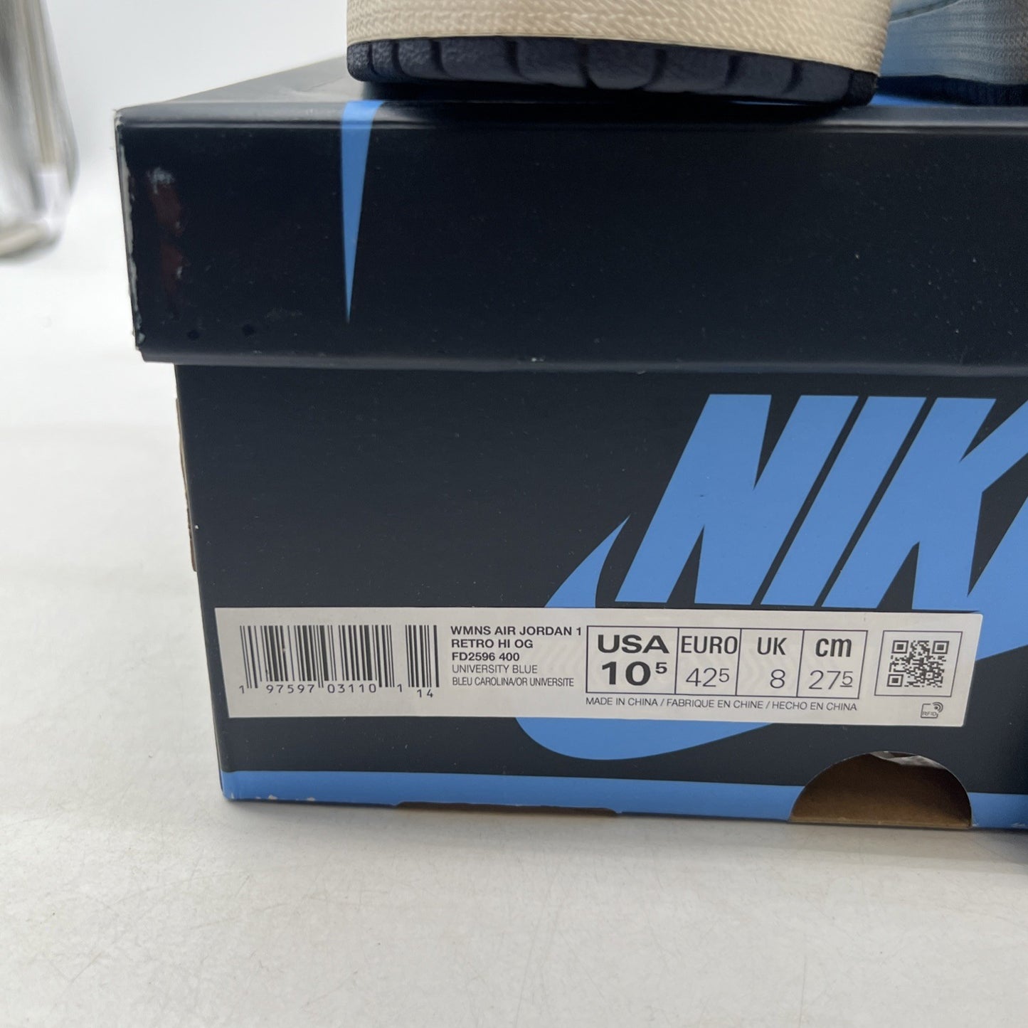 Size 10.5 - Air Jordan 1 Retro High OG First in Flight W (FD2596-400)