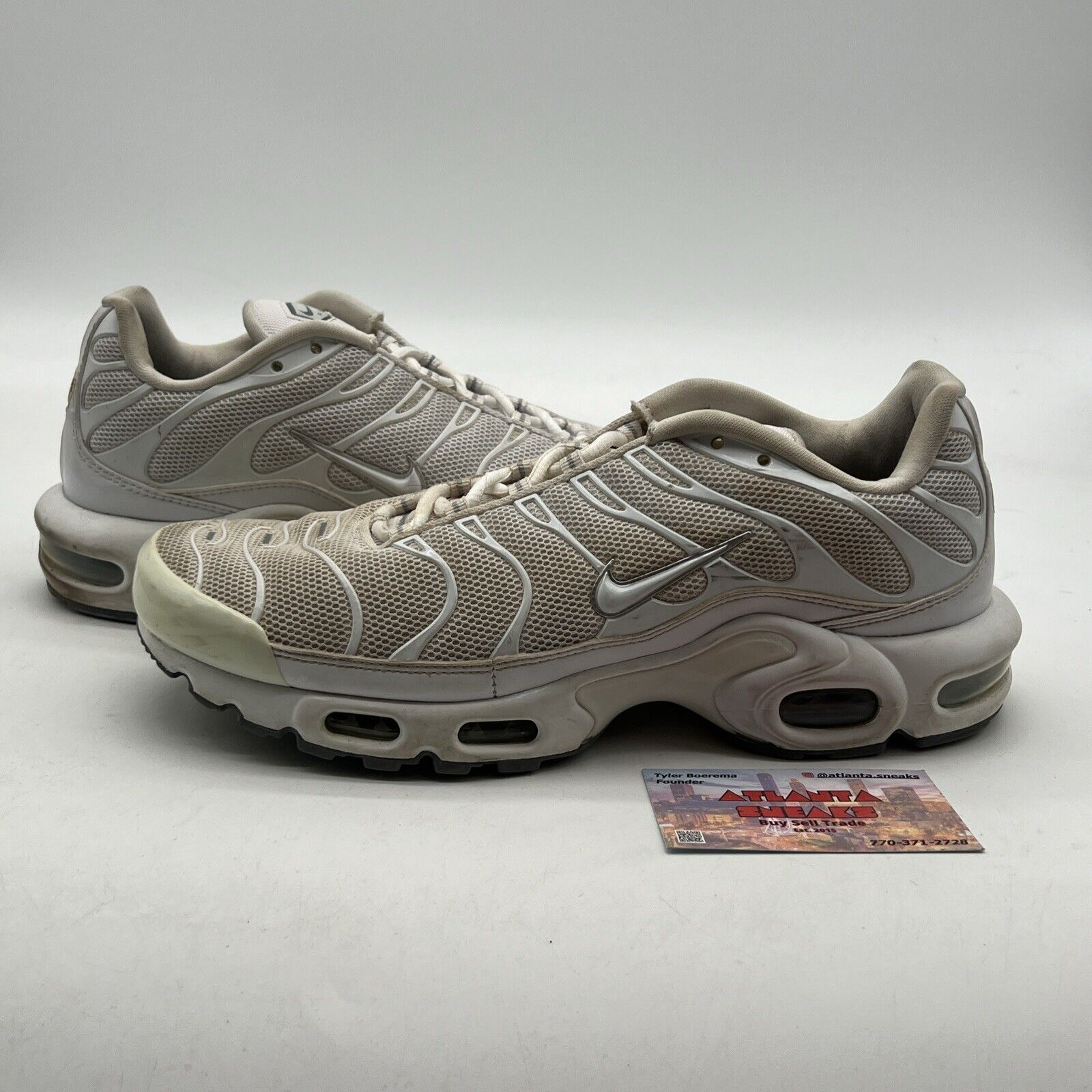 Size 9 - Nike Air Max Plus White (604133-139)