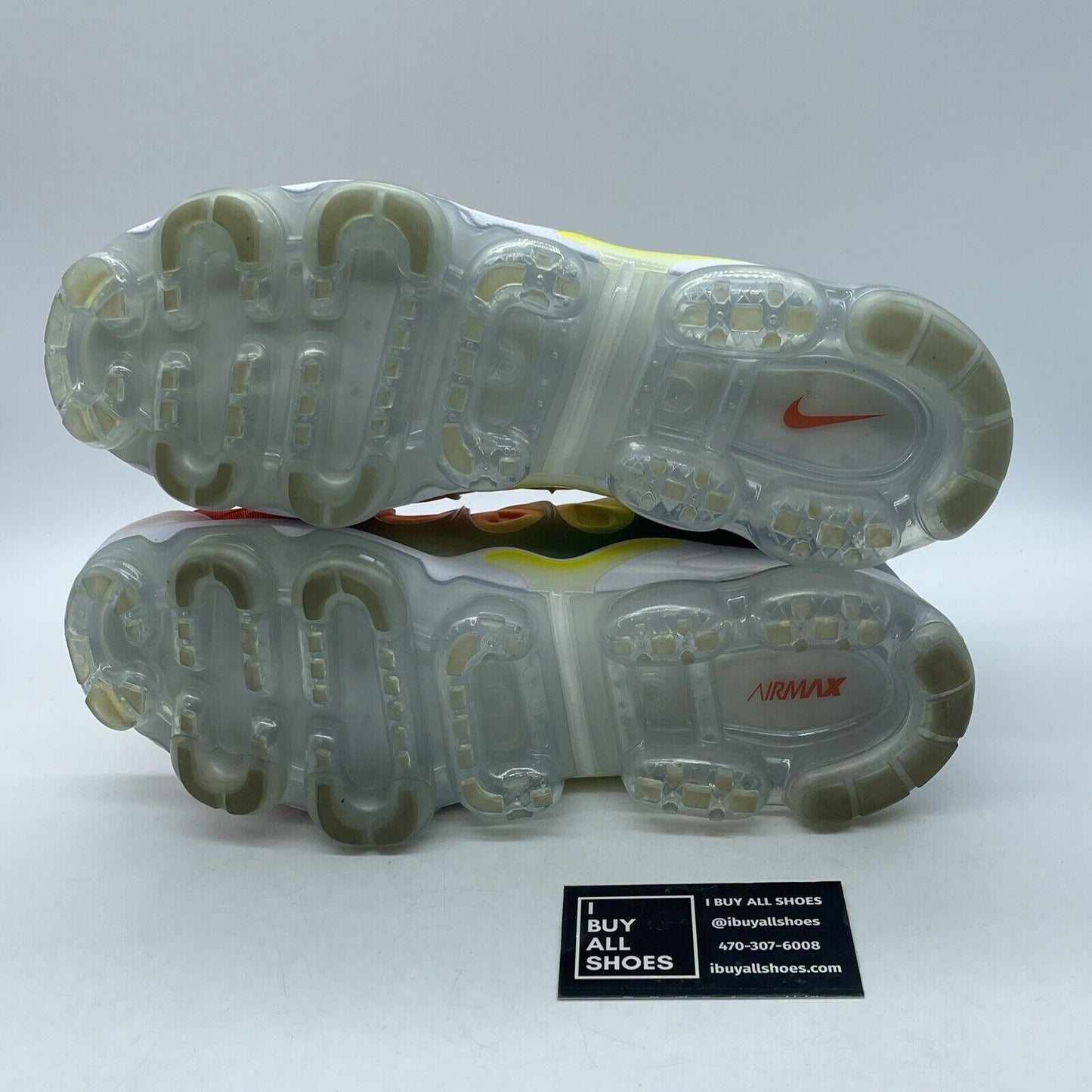 Size 11.5 - Nike Air VaporMax Plus Retuned Air Red Grey Suede (924453-103)