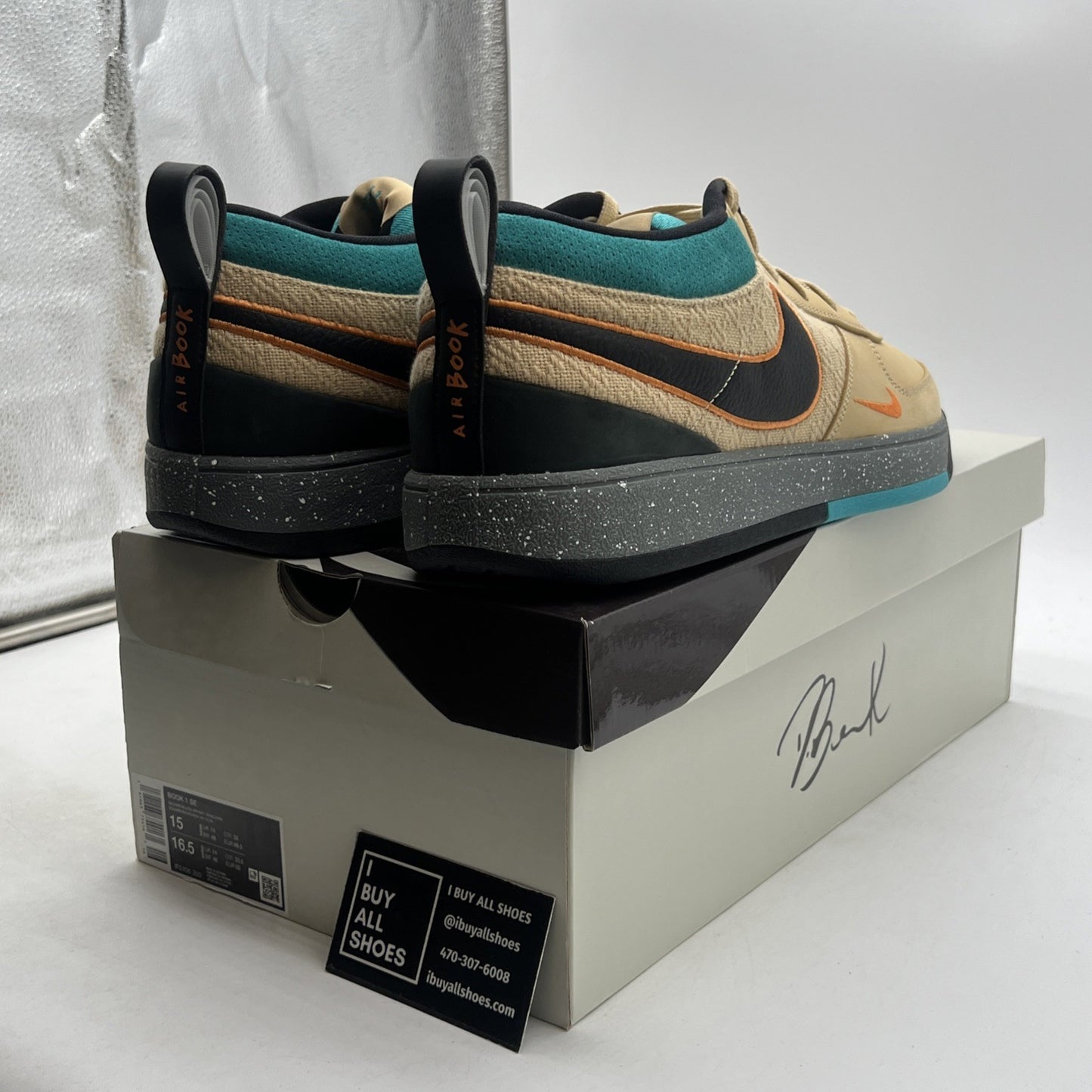 Size 15 - Nike Book 1 Mowabb - (IF2406-200)