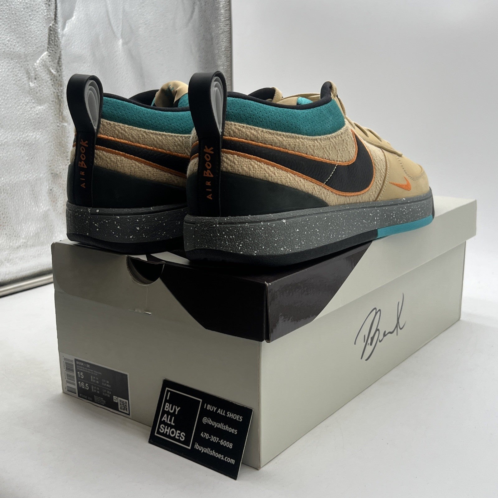 Size 15 - Nike Book 1 Mowabb - (IF2406-200)