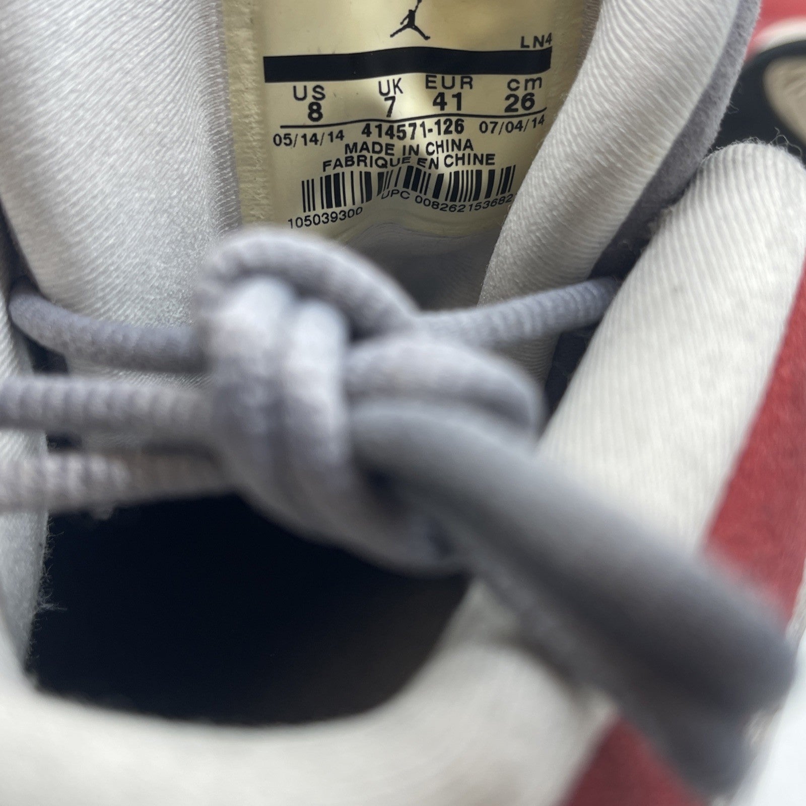 Size 8 - Air Jordan 13 Retro 2014 Grey Toe (414571-126)