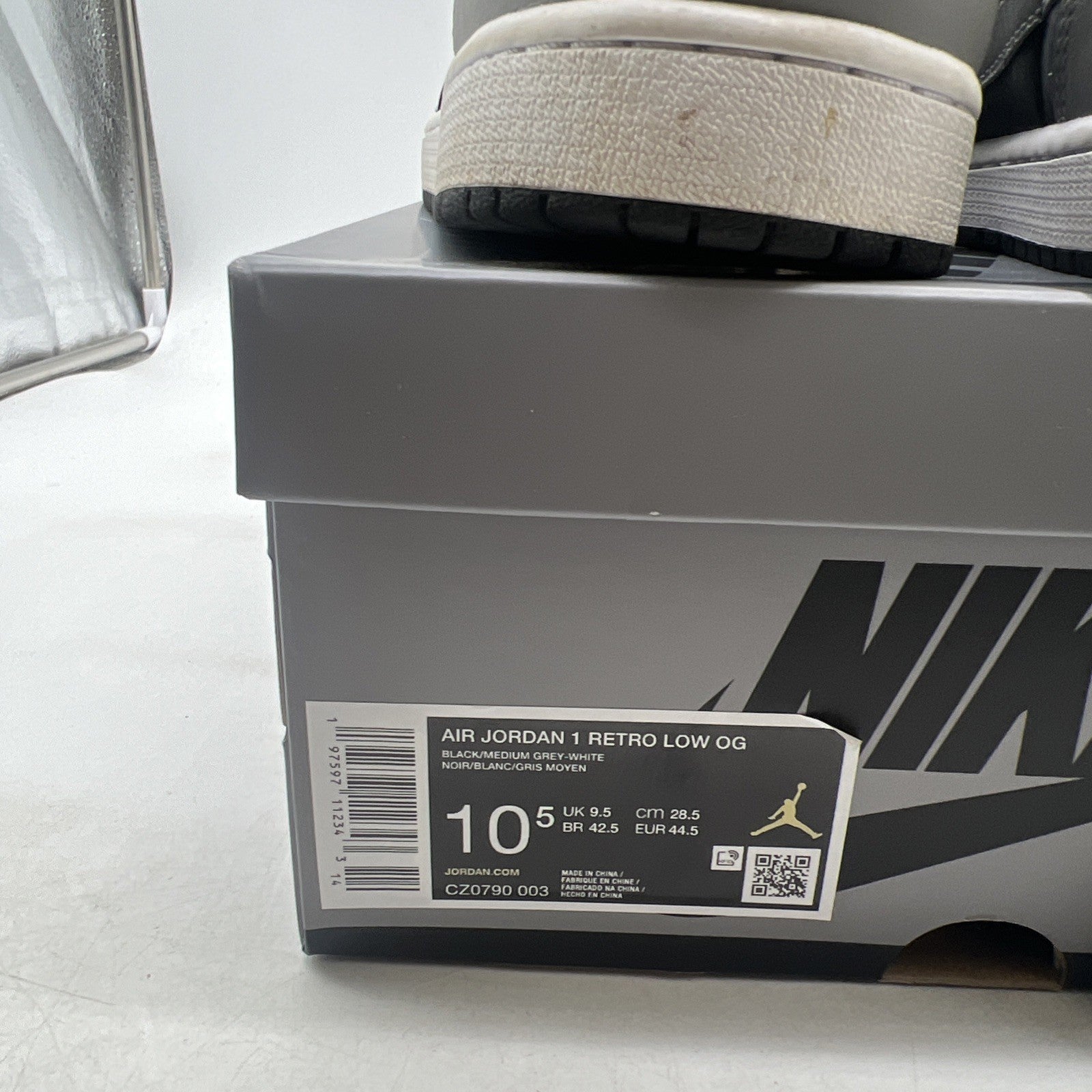 Size 10.5 - Air Jordan 1 Retro OG 2024 Low Shadow (CZ0790-003)