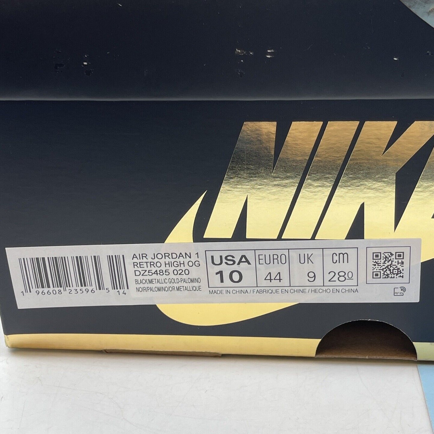 Size 10 - Jordan 1 Retro OG High Palomino Brown White Black Suede (DZ5485-020)