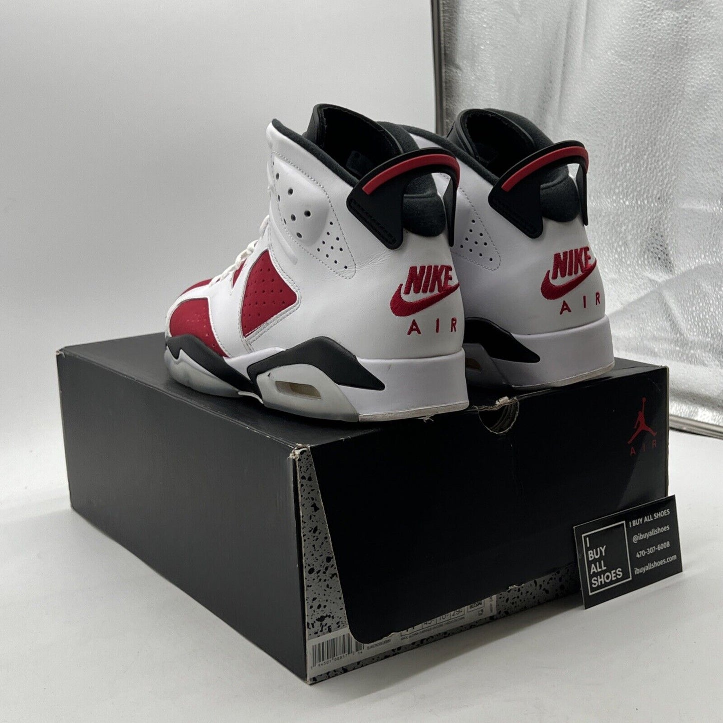 Size 11.5 - Air Jordan 6 Retro OG Mid Carmine (CT8529-106)