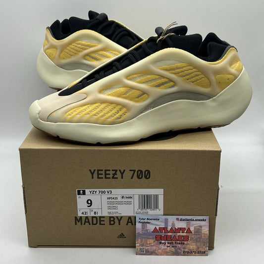 Adidas Yeezy 700 V3 'Mono Safflower' HP5425 Men's Size 9 Brand New Og All