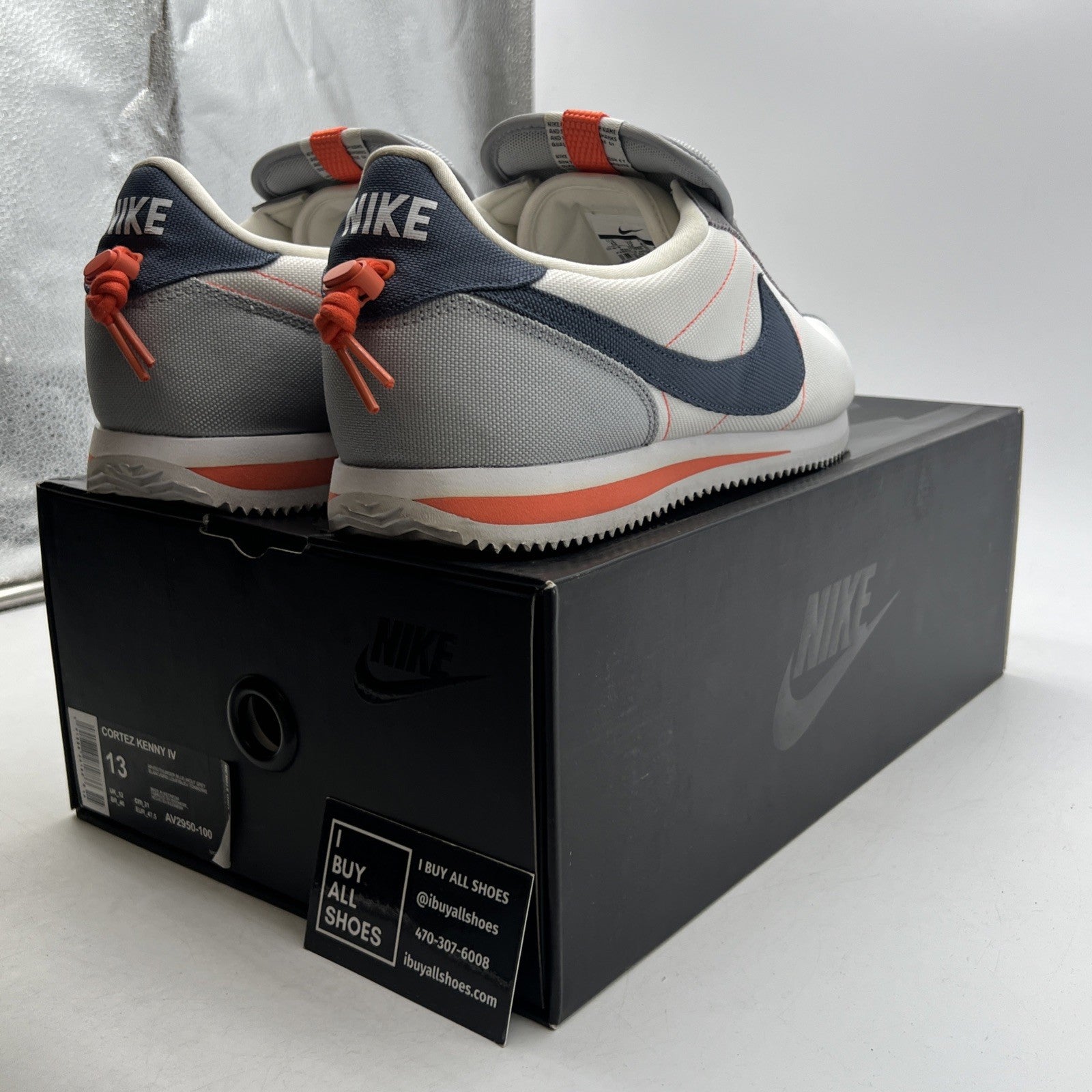 Size 13 - Nike Kendrick Lamar x Cortez Basic Slip House Shoes (AV2950-100)