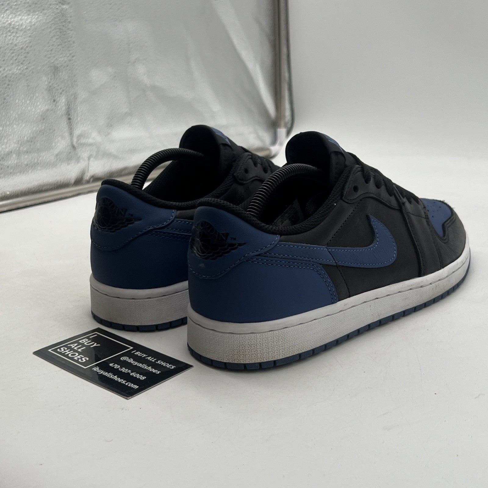 Size 9.5 - Air Jordan 1 Low OG Mystic Navy (CZ0790-041)