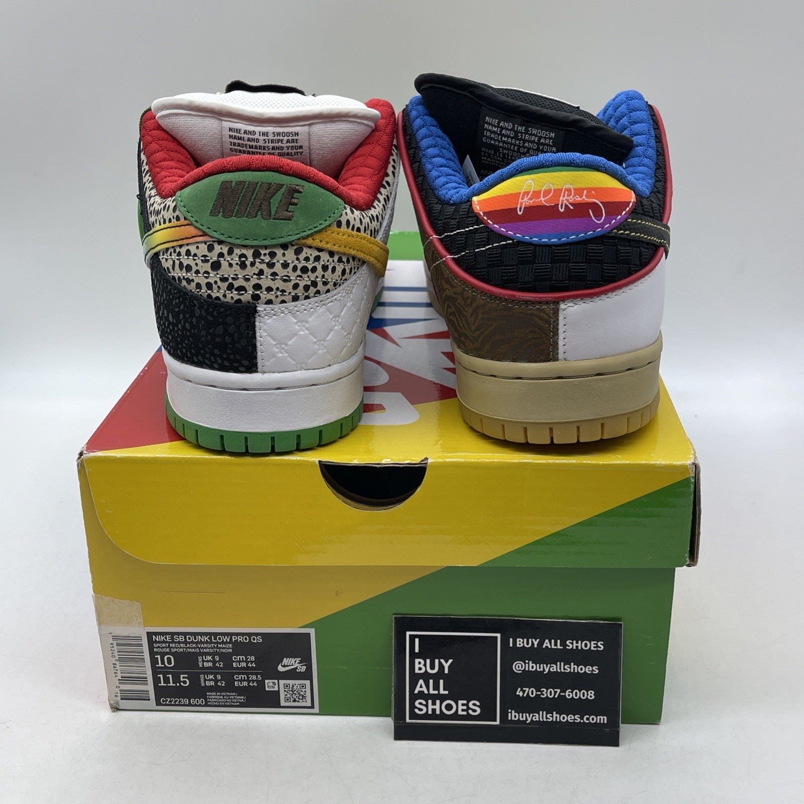 Size 10 - Nike SB Dunk Low What The Paul (CZ2239-600)