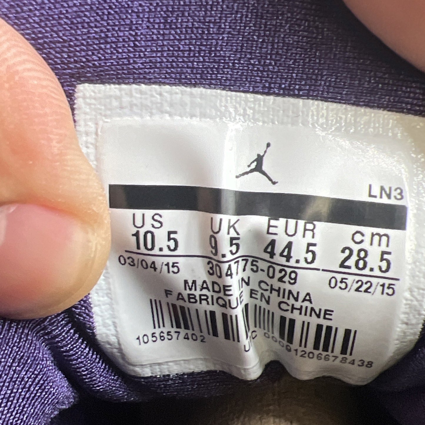 Size 10.5 - Air Jordan 7 Retro Marvin the Martian (304775-029)