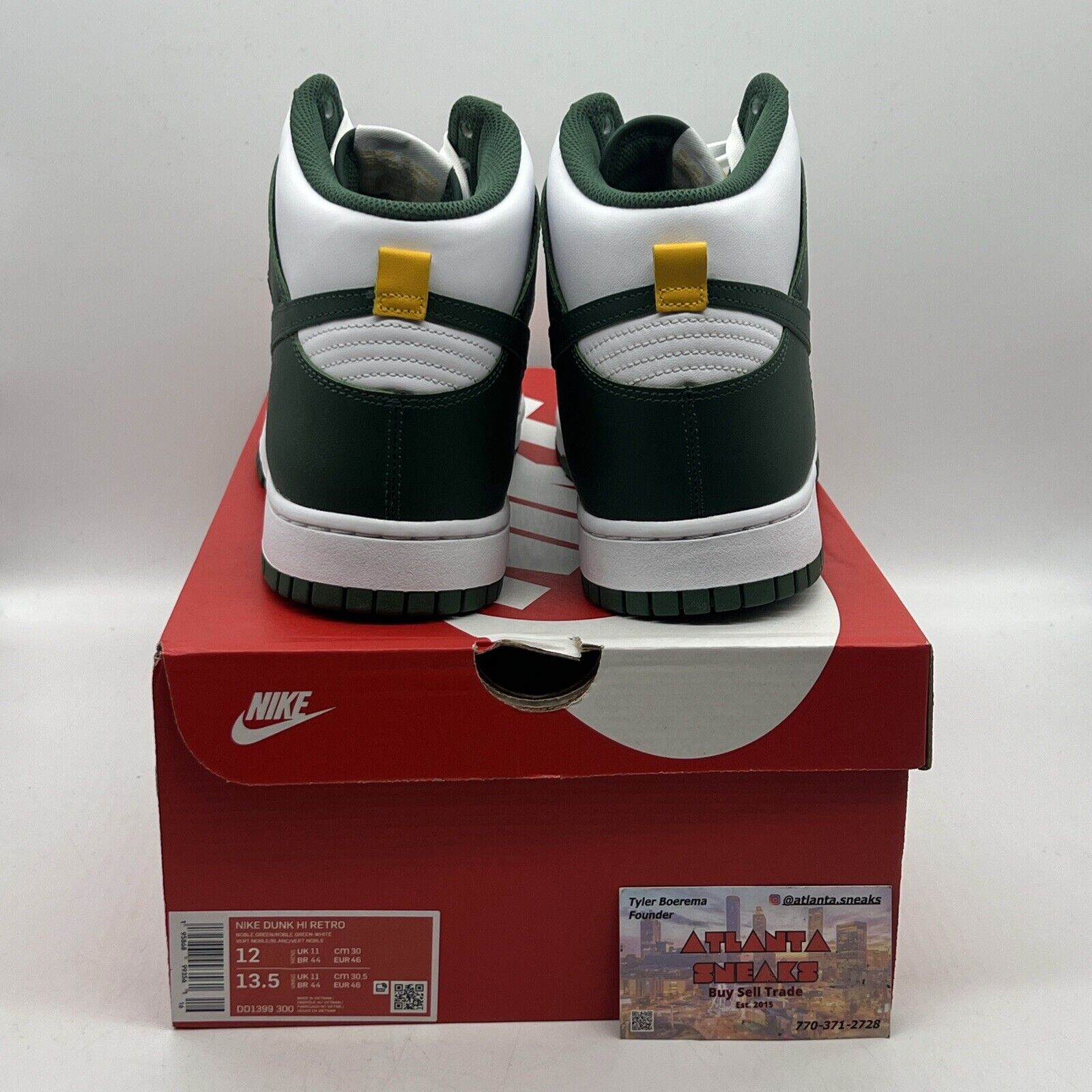 Size 12 - Nike Dunk High Australia Brand New Og All