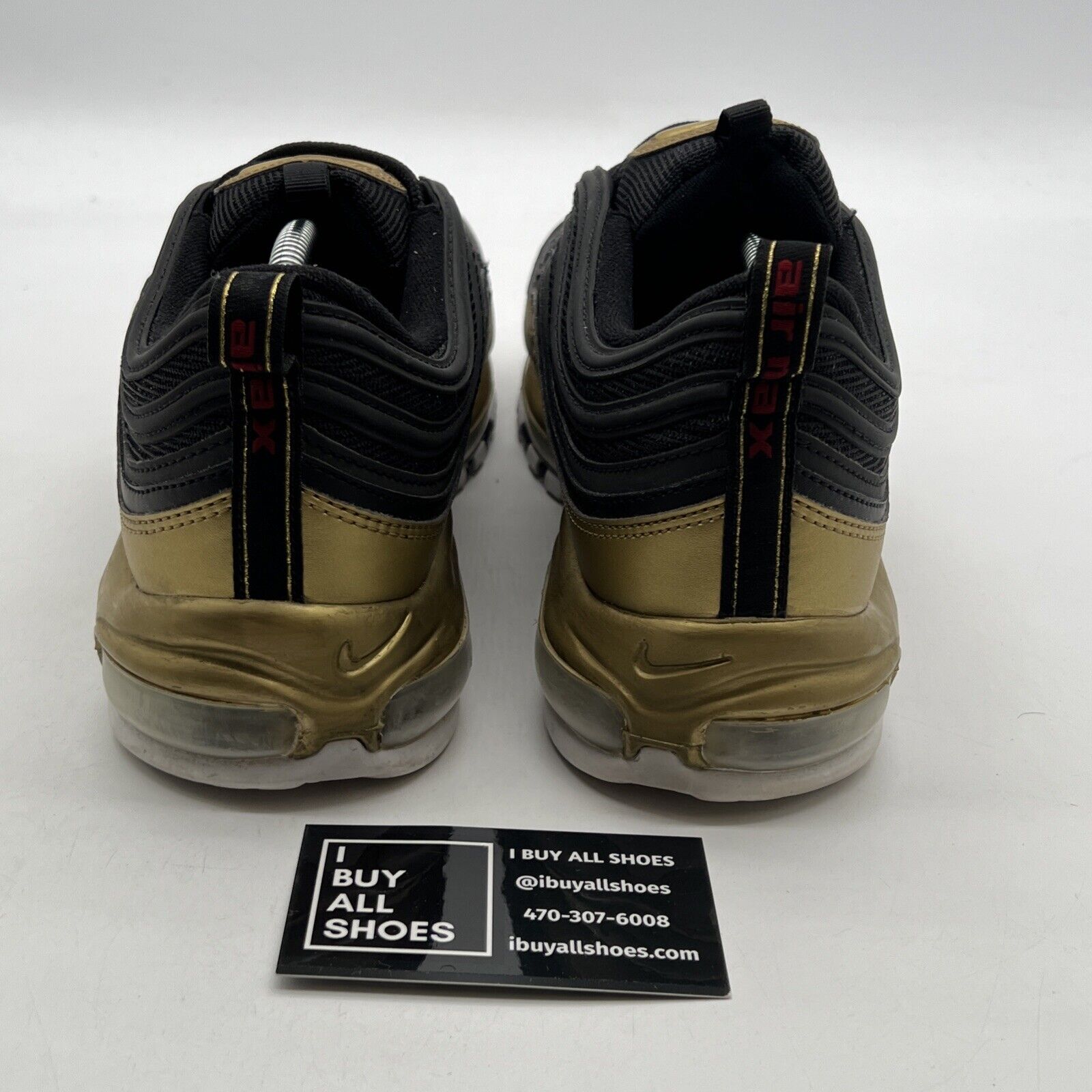 Size 12 - Nike Air Max 97 QS B-Sides Metallic Gold (AT5458-002)