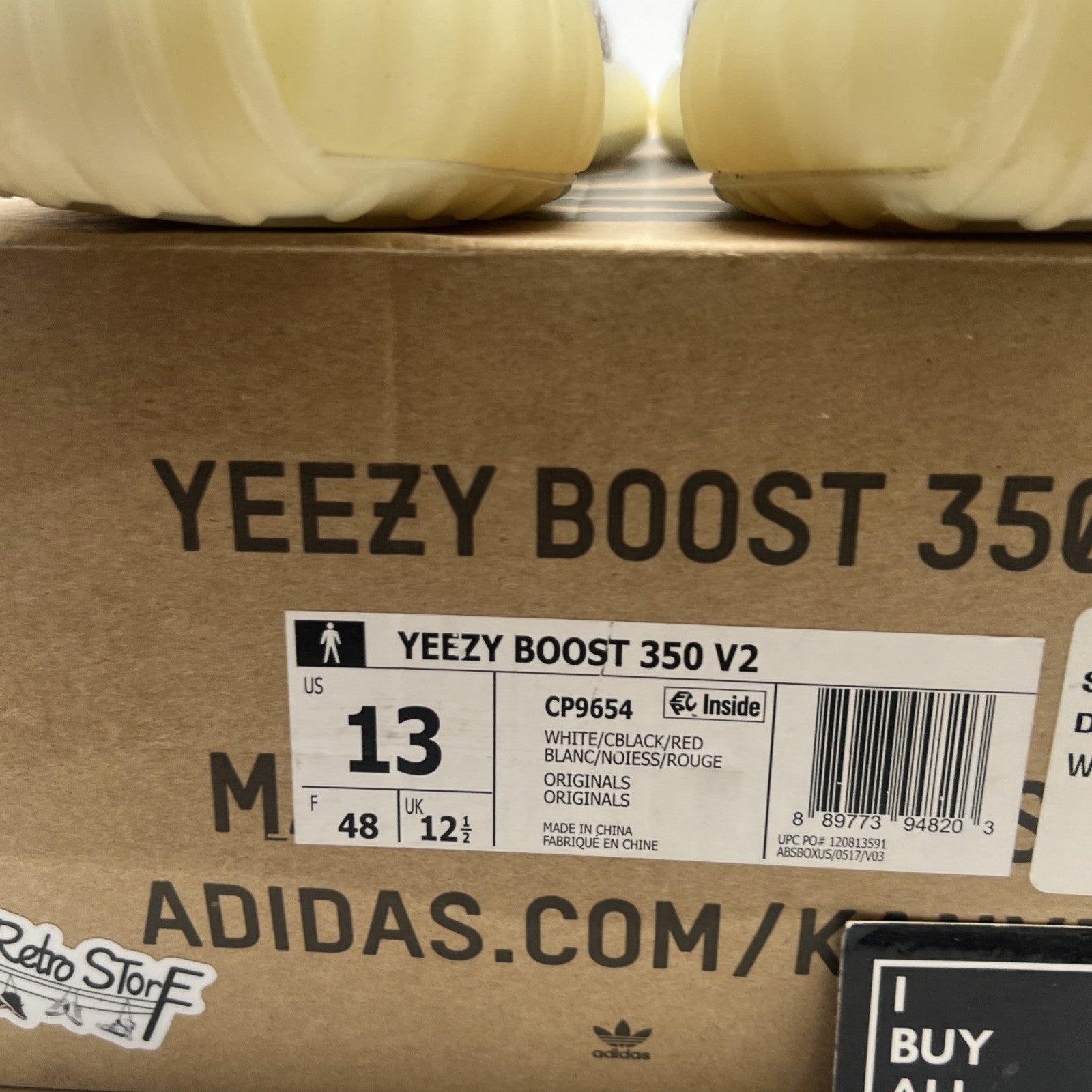 Size 13 - adidas Yeezy Boost 350 V2 Low Zebra (CP9654)