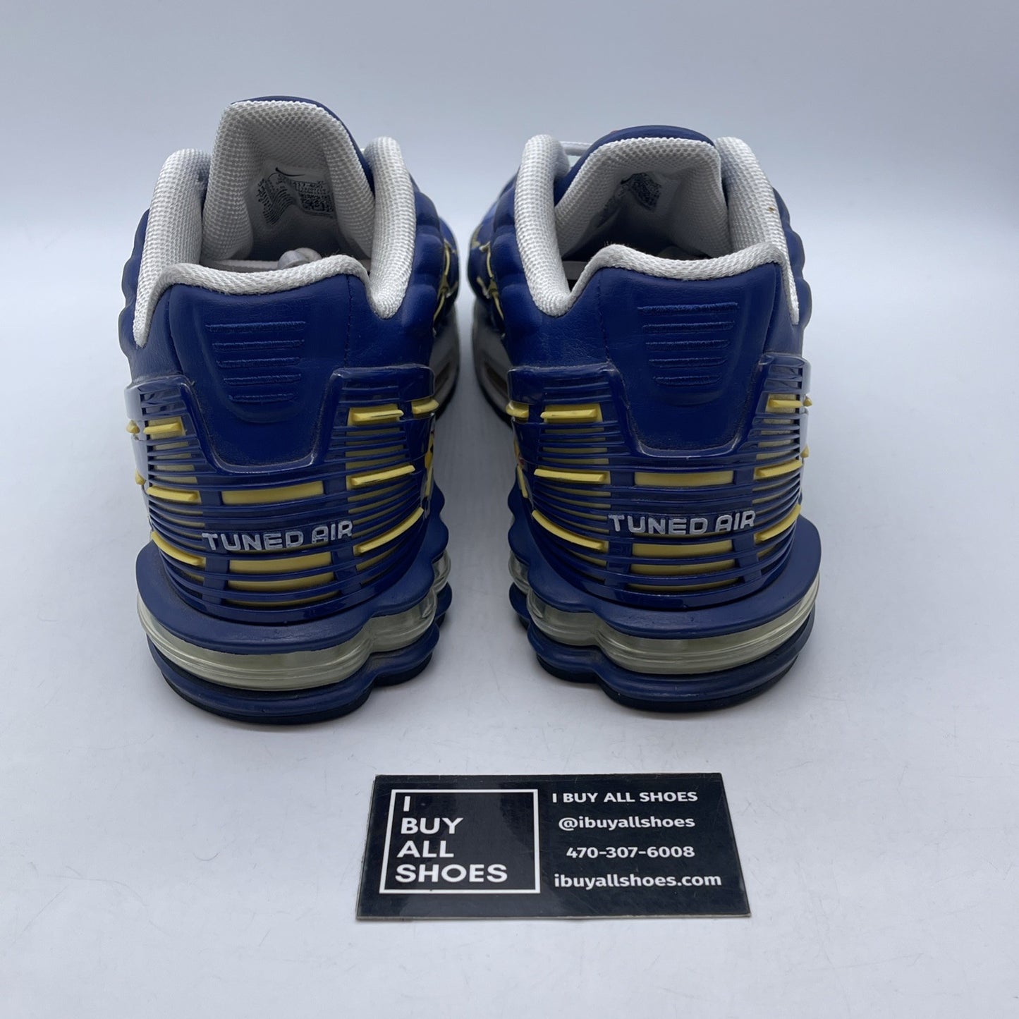 Size 11.5 - Nike Air Max Plus 3 Deep Royal Blue White Suede (CW1417-400)