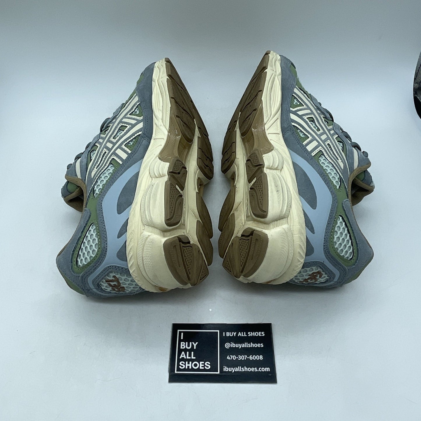 Size 12 - Asics Gel NYC Cold Moss Fjord Grey (1203A372)