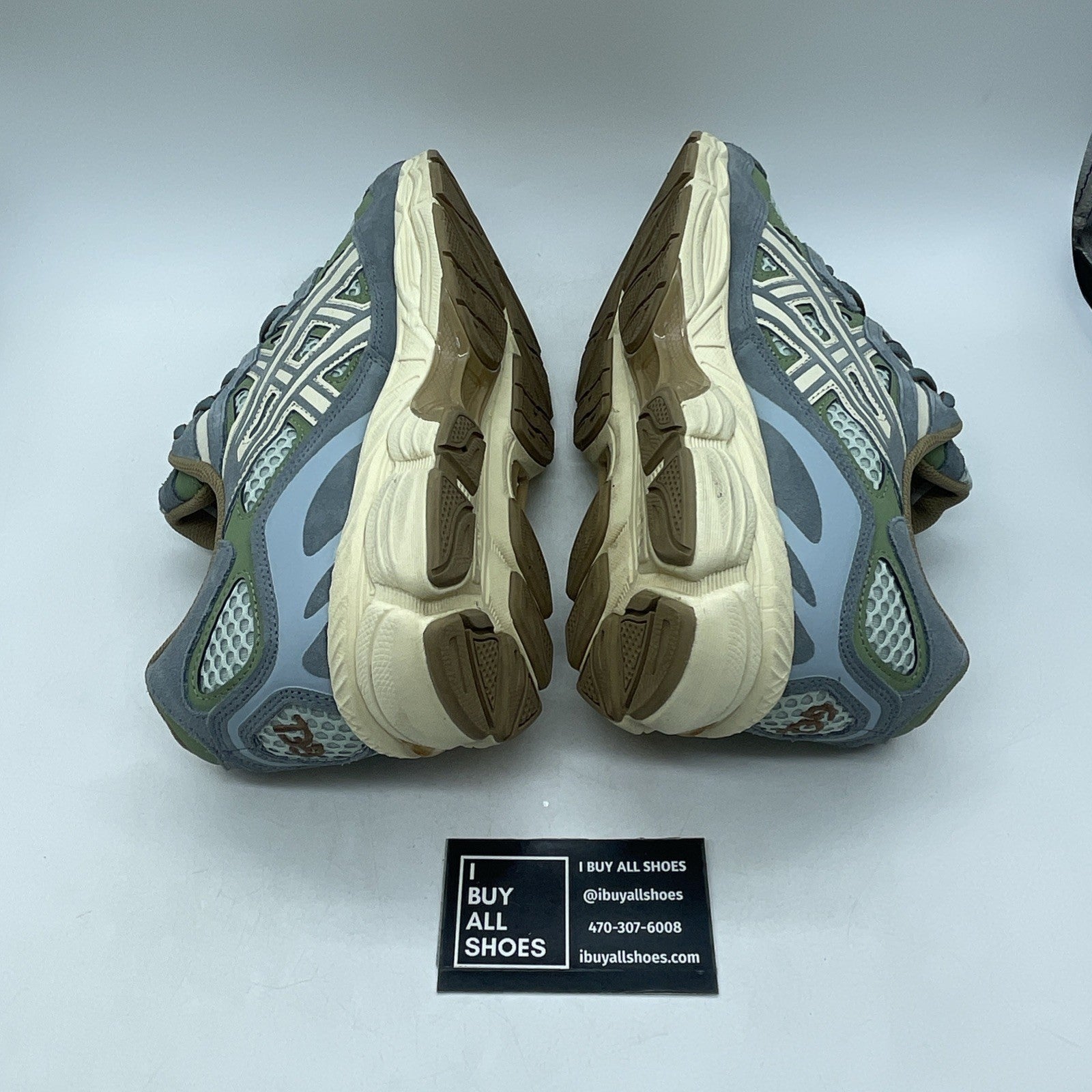 Size 12 - Asics Gel NYC Cold Moss Fjord Grey (1203A372)