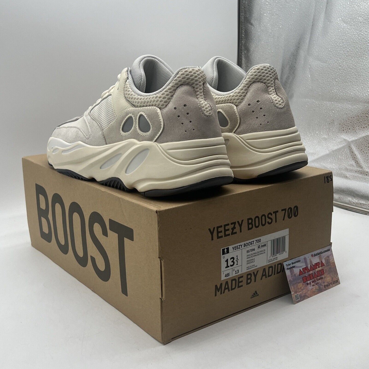 Size 13.5 - adidas Yeezy Boost 700 Salt (EG7596)