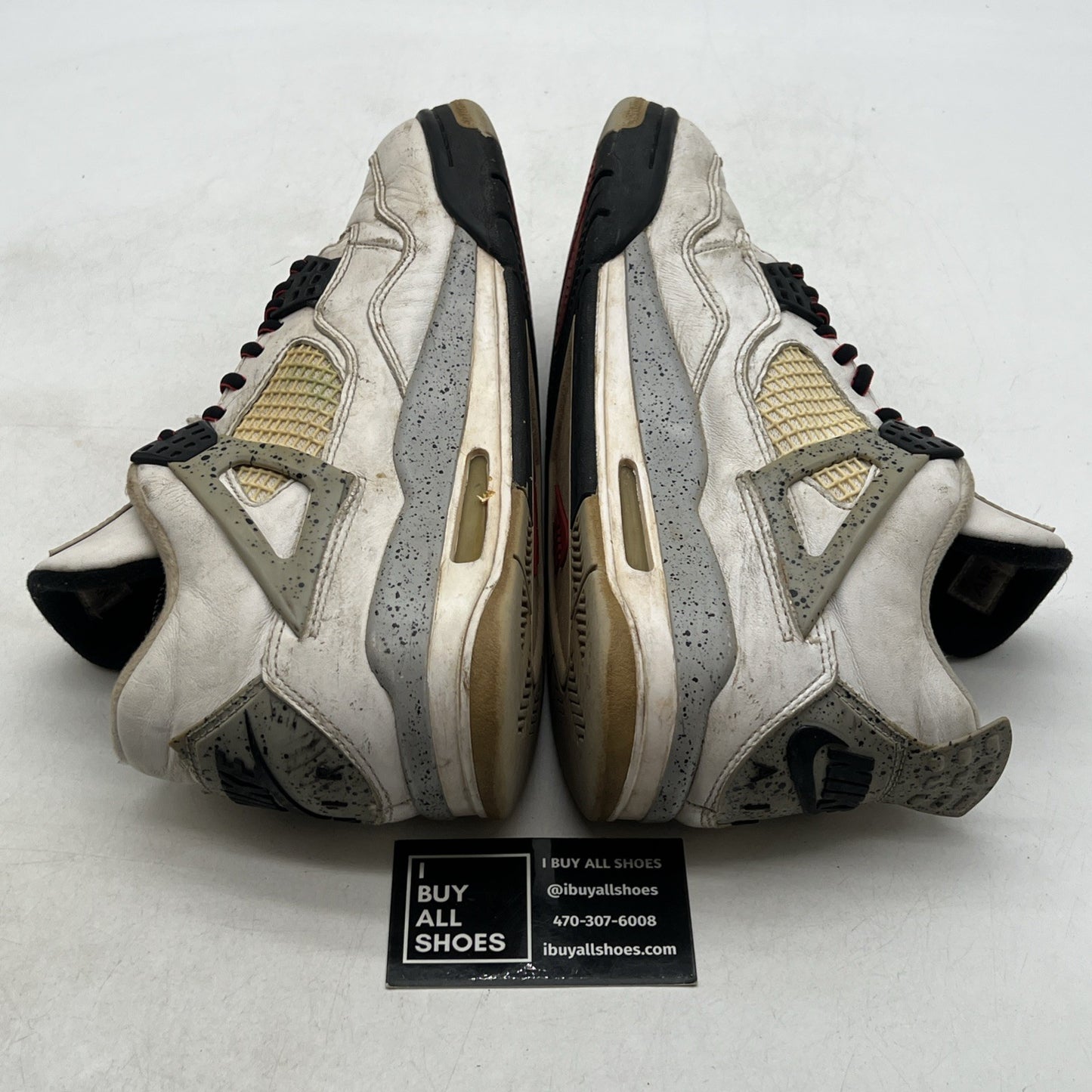 Size 8 - Air Jordan 4 Retro OG Mid White Cement (840606-192)