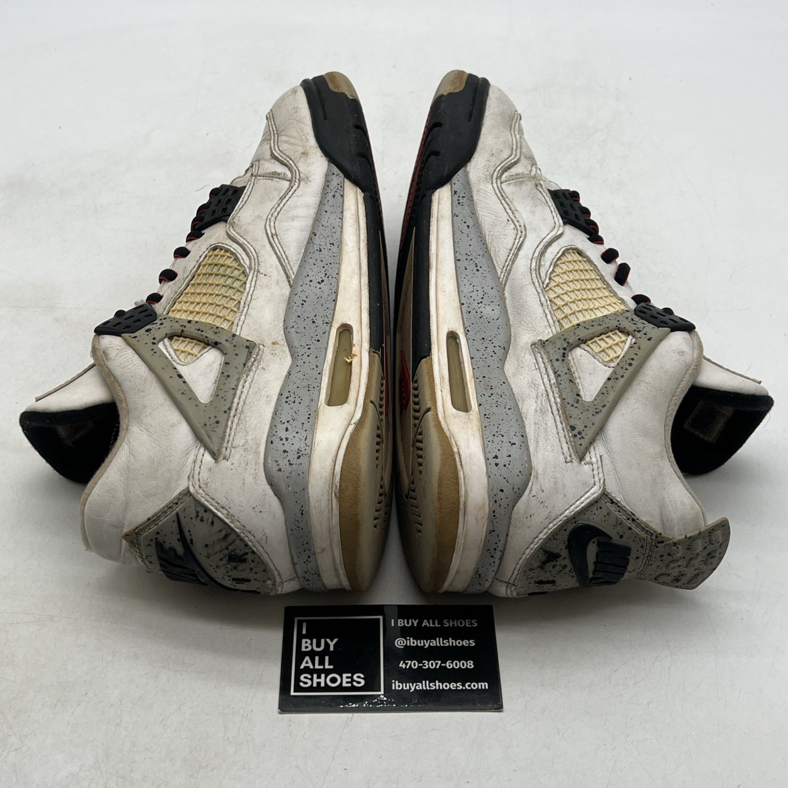 Size 8 - Air Jordan 4 Retro OG Mid White Cement (840606-192)