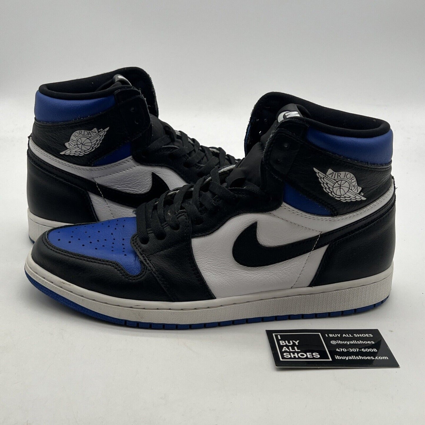 Size 12 - Air Jordan 1 Retro OG High Royal Toe (555088-041)