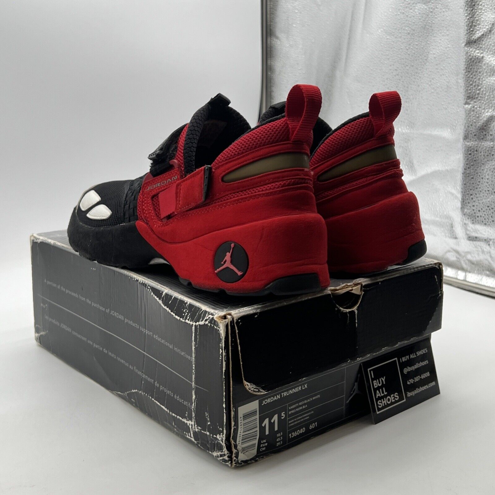 Size 11.5 - Jordan Trunner Lx Red (136040-601)