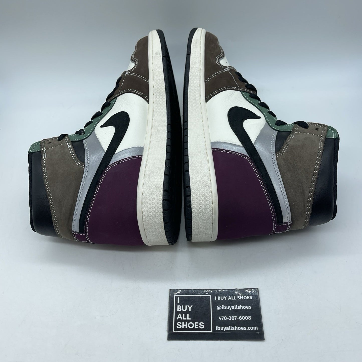 Size 12 - Jordan 1 High OG Crafted Brown Purple Suede Leather (DH3097-001)