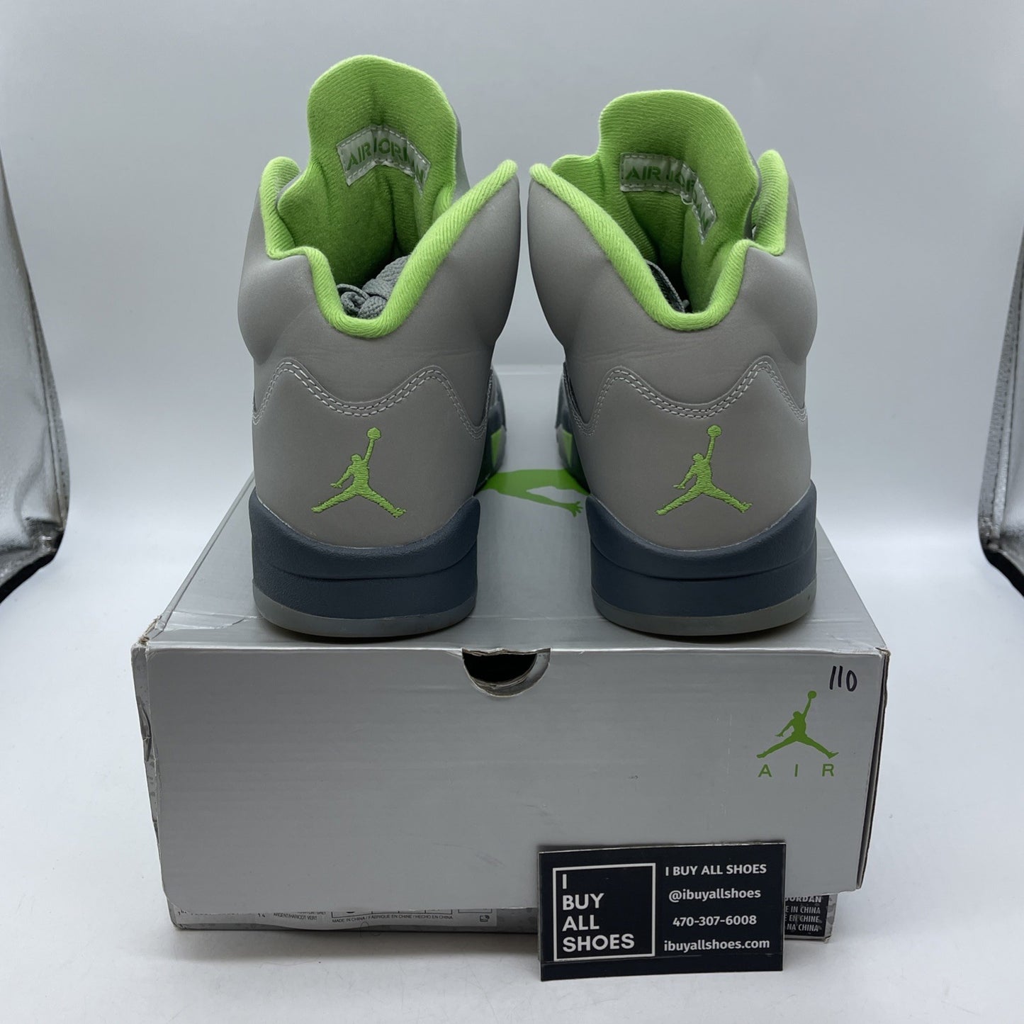 Size 9 - Air Jordan 5 Retro Green Bean (DM9014-003)