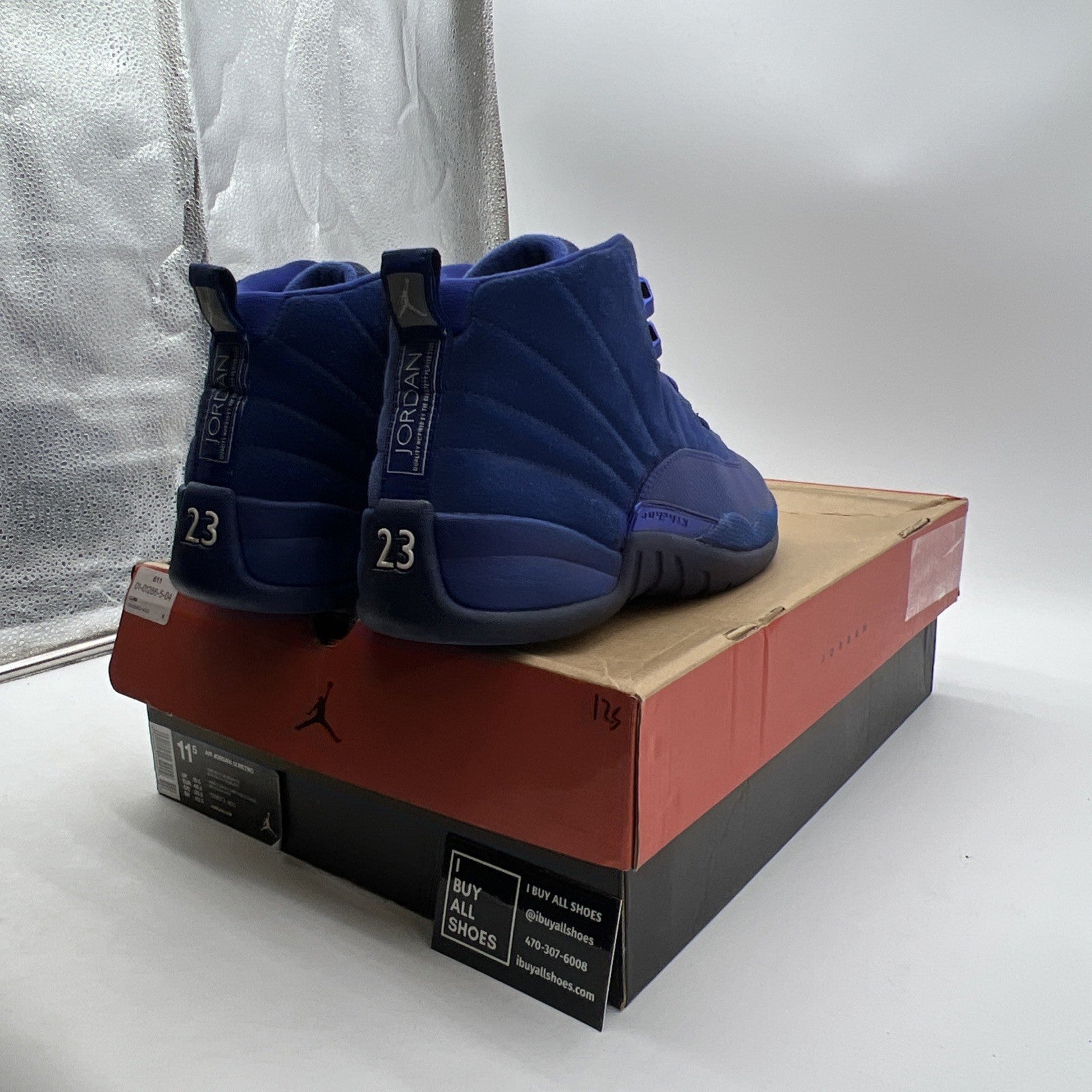 Size 11.5 - Air Jordan 12 Retro Deep Royal (130690-400)