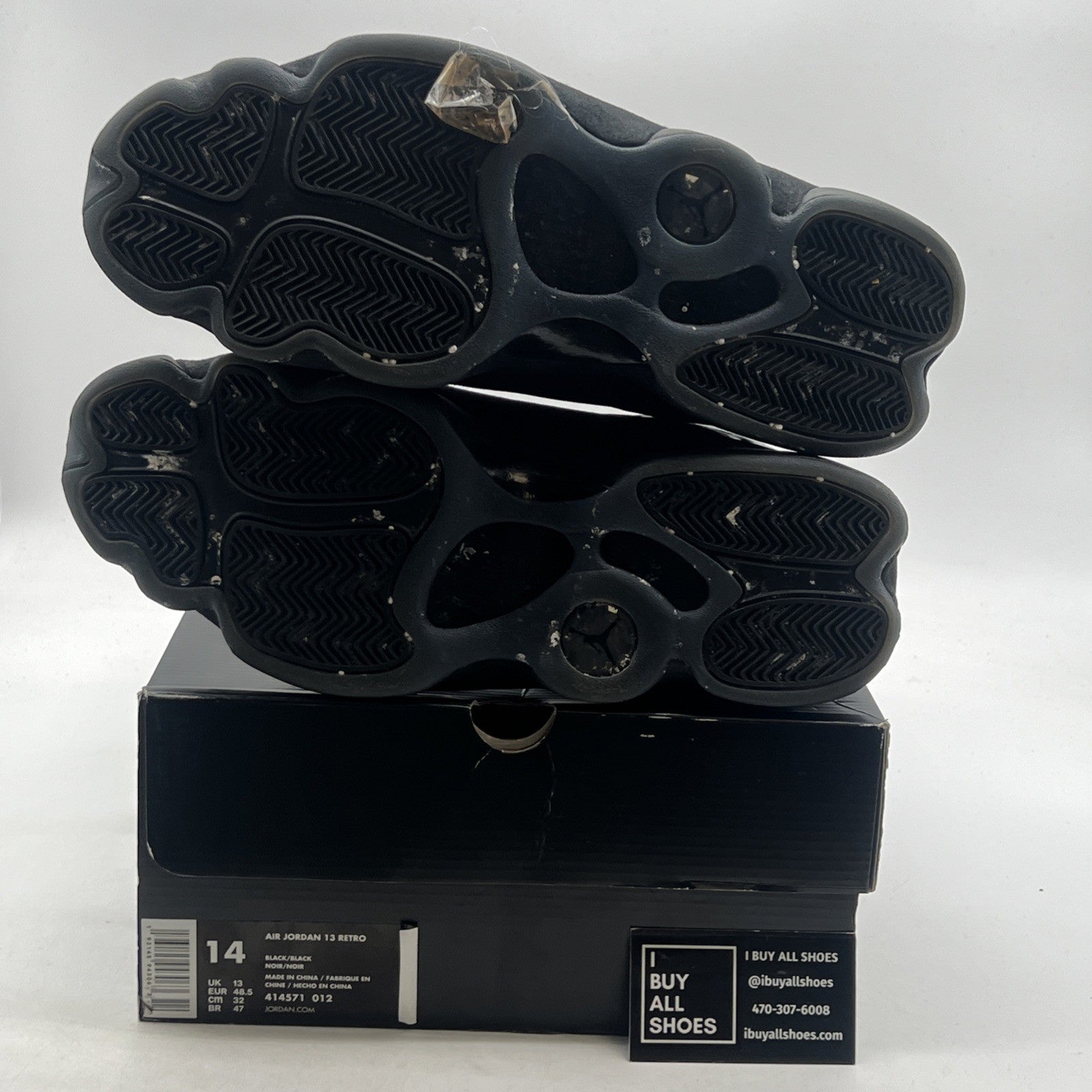 Size 14 - Air Jordan 13 Retro Cap and Gown (414571-012)