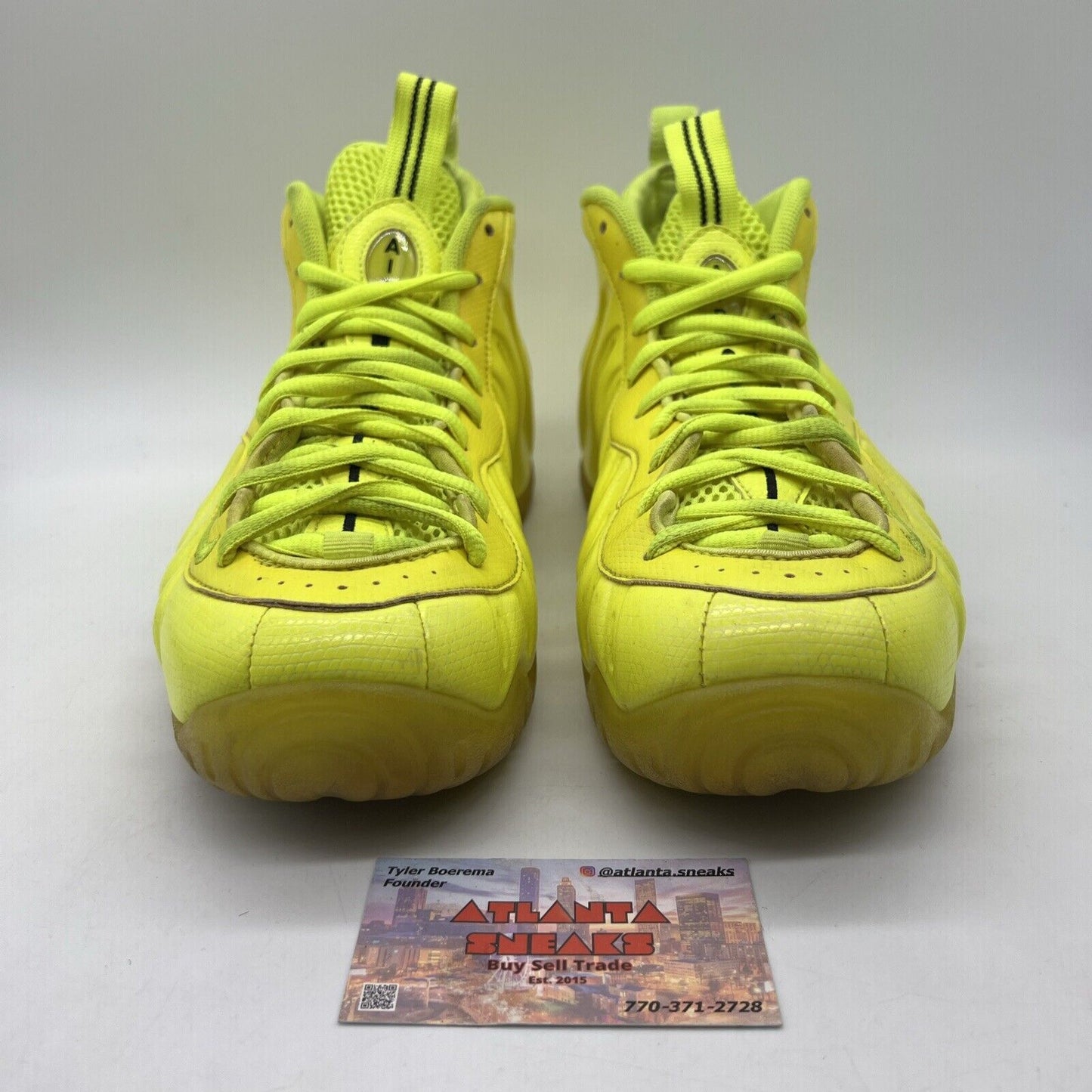 Size 11 - Nike Air Foamposite Pro Volt 2014 (624041-700)