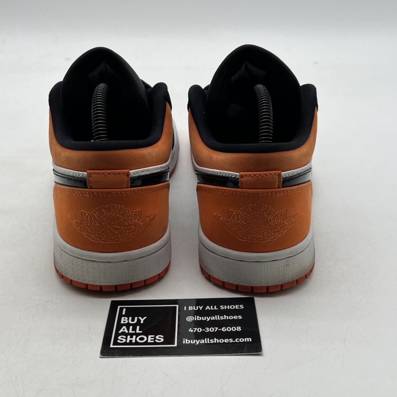Size 8 - Air Jordan 1 Low Shattered Backboard (553558-128)