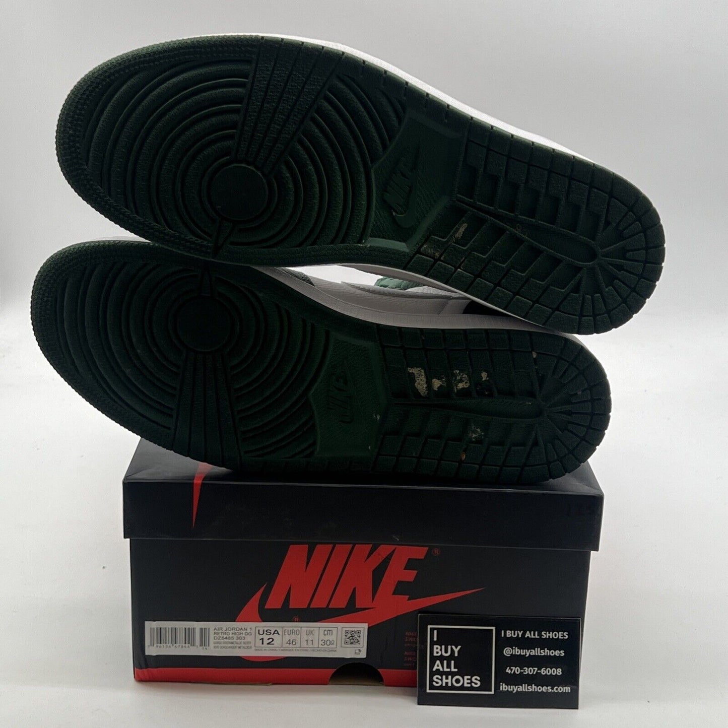 Size 12 - Air Jordan 1 Retro OG High Gorge Green (DZ5485-303)