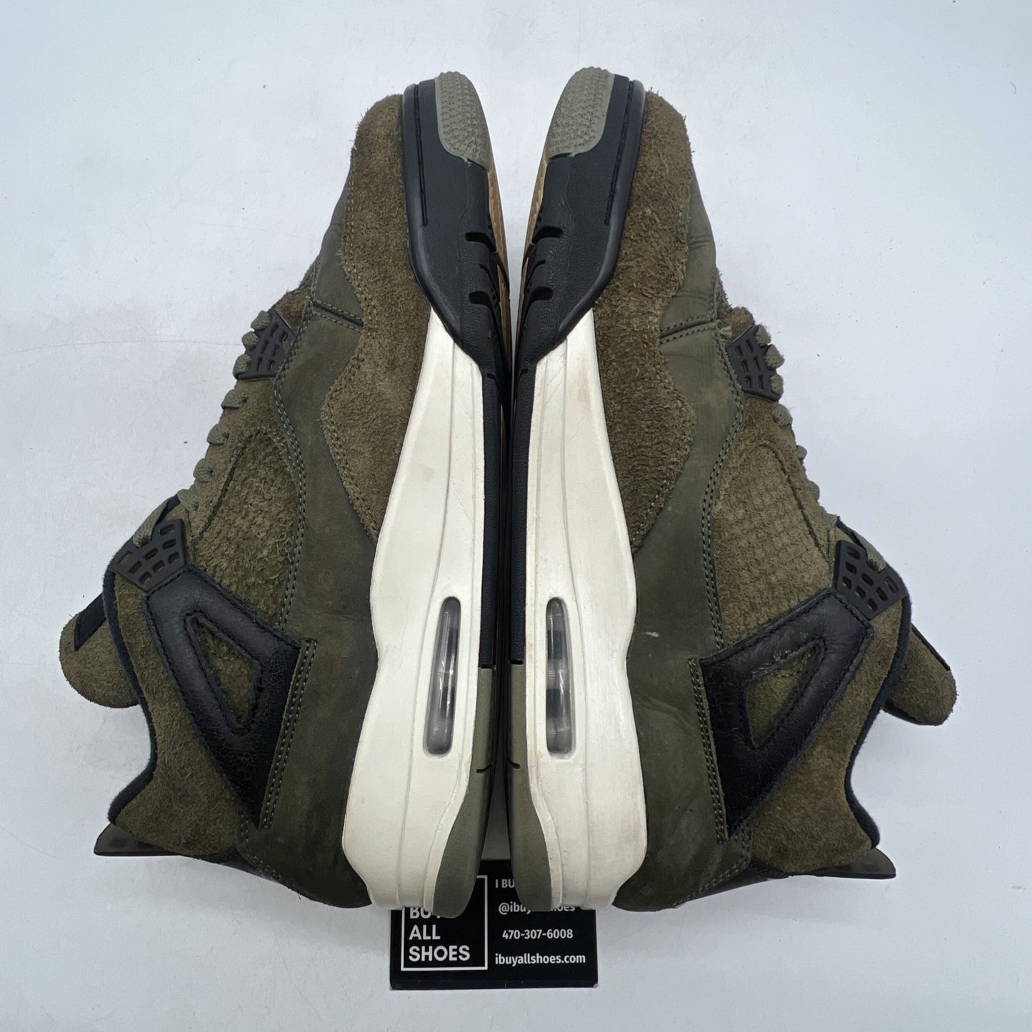 Size 12 - Air Jordan 4 SE Retro Low Craft - Olive (FB9927-200)