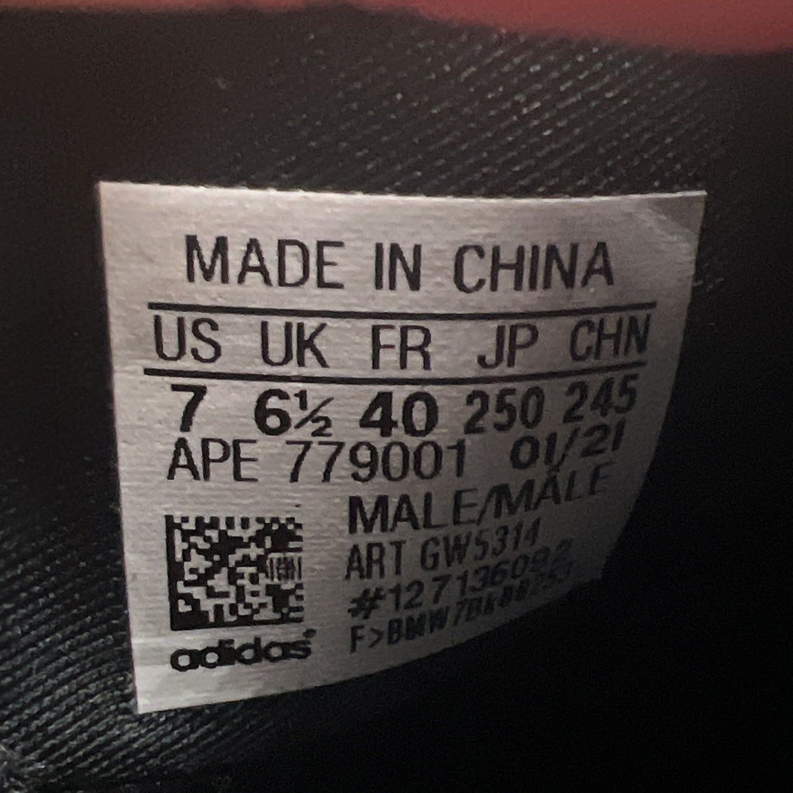 Size 7 - adidas Yeezy Quantum Flash Orange (GW5314)