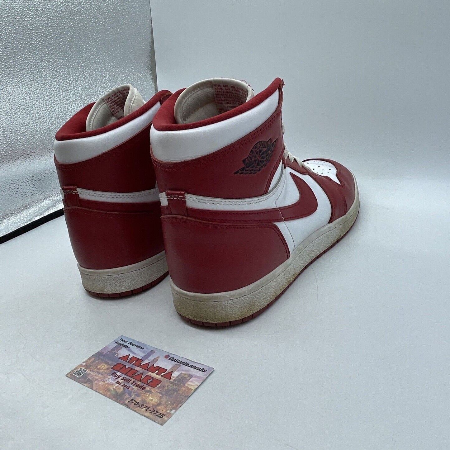 Size 12 - Air Jordan 1 Retro '85 OG High New Beginnings Red White (CQ4921-601)