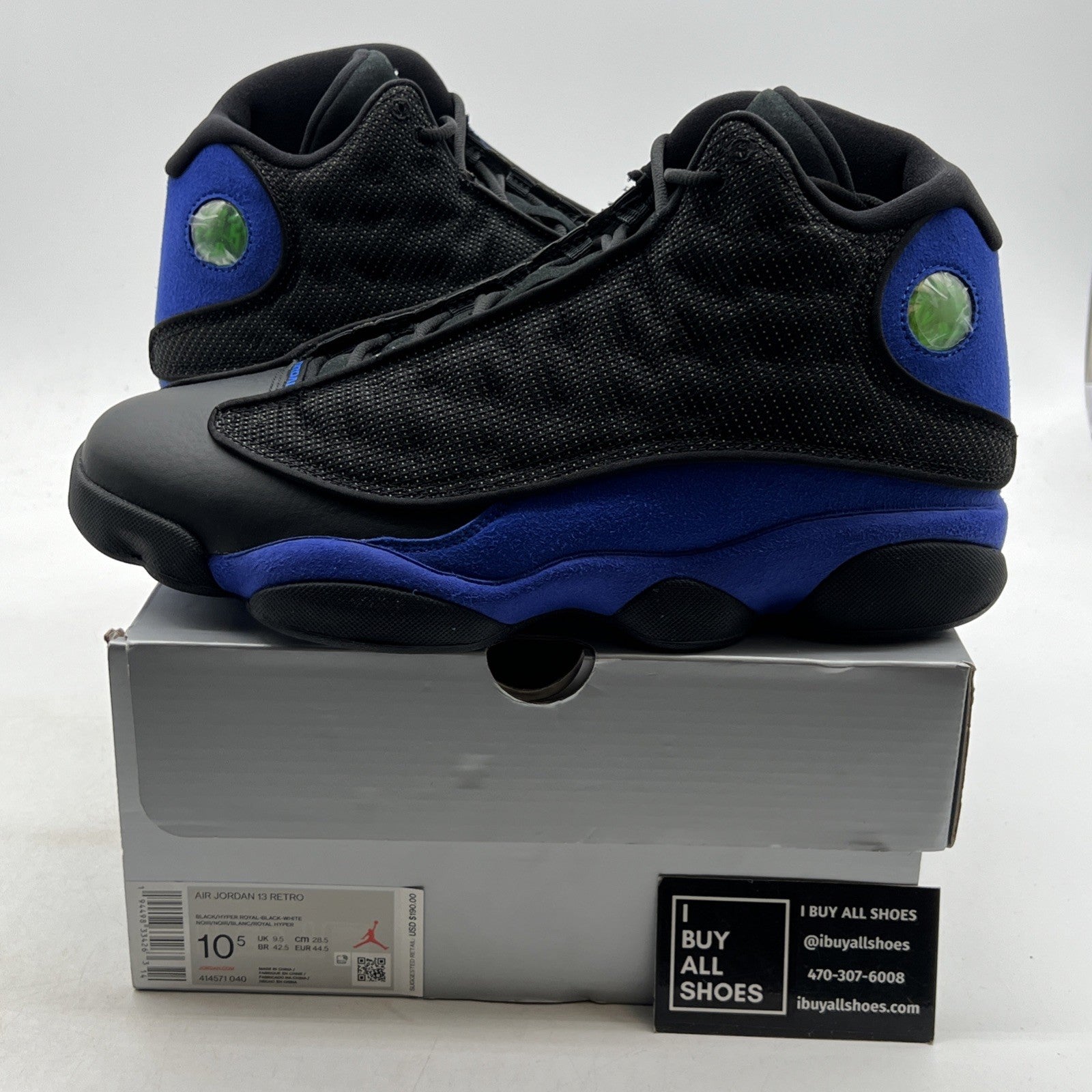 Size 10.5 - Air Jordan 13 Retro Hyper Royal 2020 (414571-040)