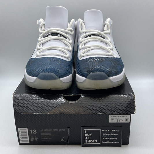 Size 13 - Air Jordan 11 Retro Low Snakeskin 2019 (CD6846-102)