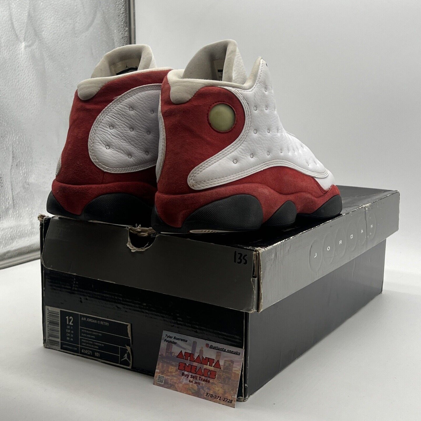 Size 12 - Air Jordan 13 Retro 2010 Cherry (414571-101)